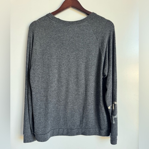 Lauren Moshi Everly dripping star graphic Women Small great gold silver indie - Picture 8 of 10